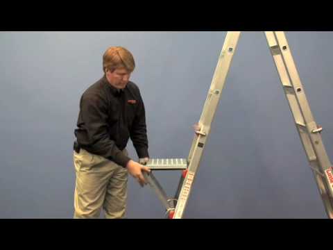 How to Attach Paint Tray to Little Giant Ladder